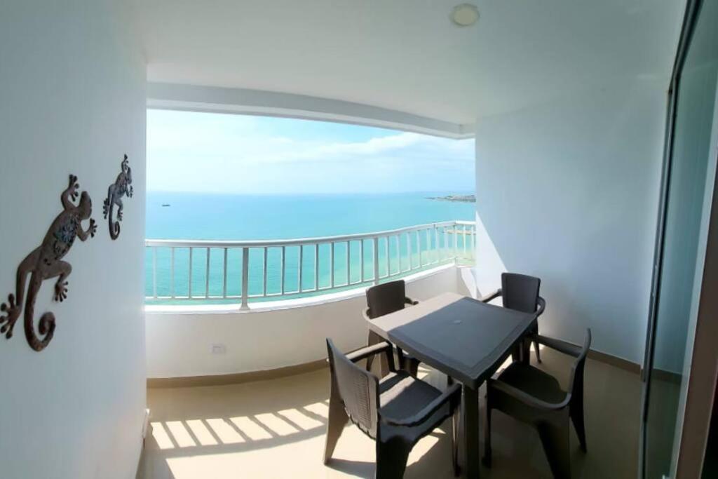 Hermoso apartamento vista al mar. Edf Palmetto 1 . Cartagena Esterno foto
