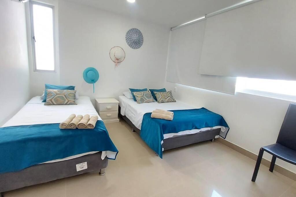 Hermoso apartamento vista al mar. Edf Palmetto 1 . Cartagena Esterno foto