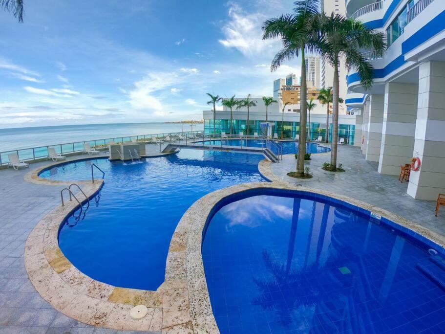 Hermoso apartamento vista al mar. Edf Palmetto 1 . Cartagena Esterno foto